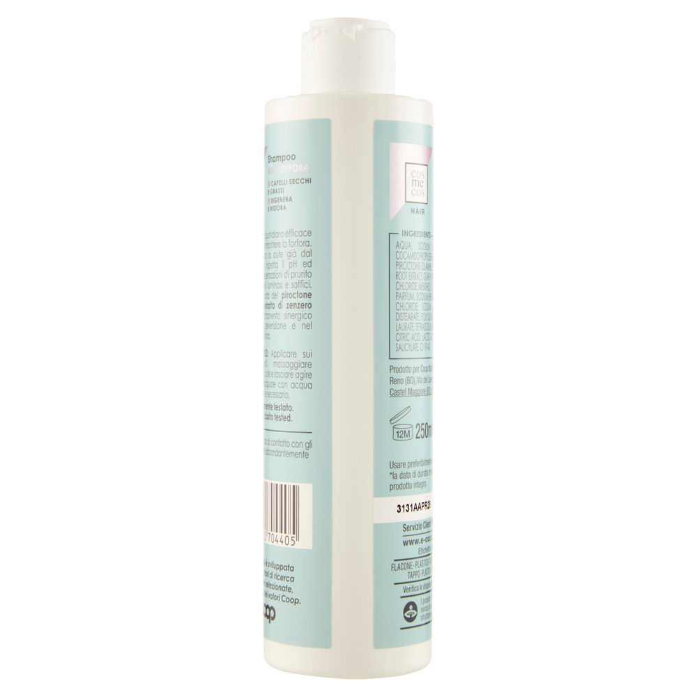 SHAMPOO ANTIFORFORA COSMECOS HAIR COOP ML 250 - 1