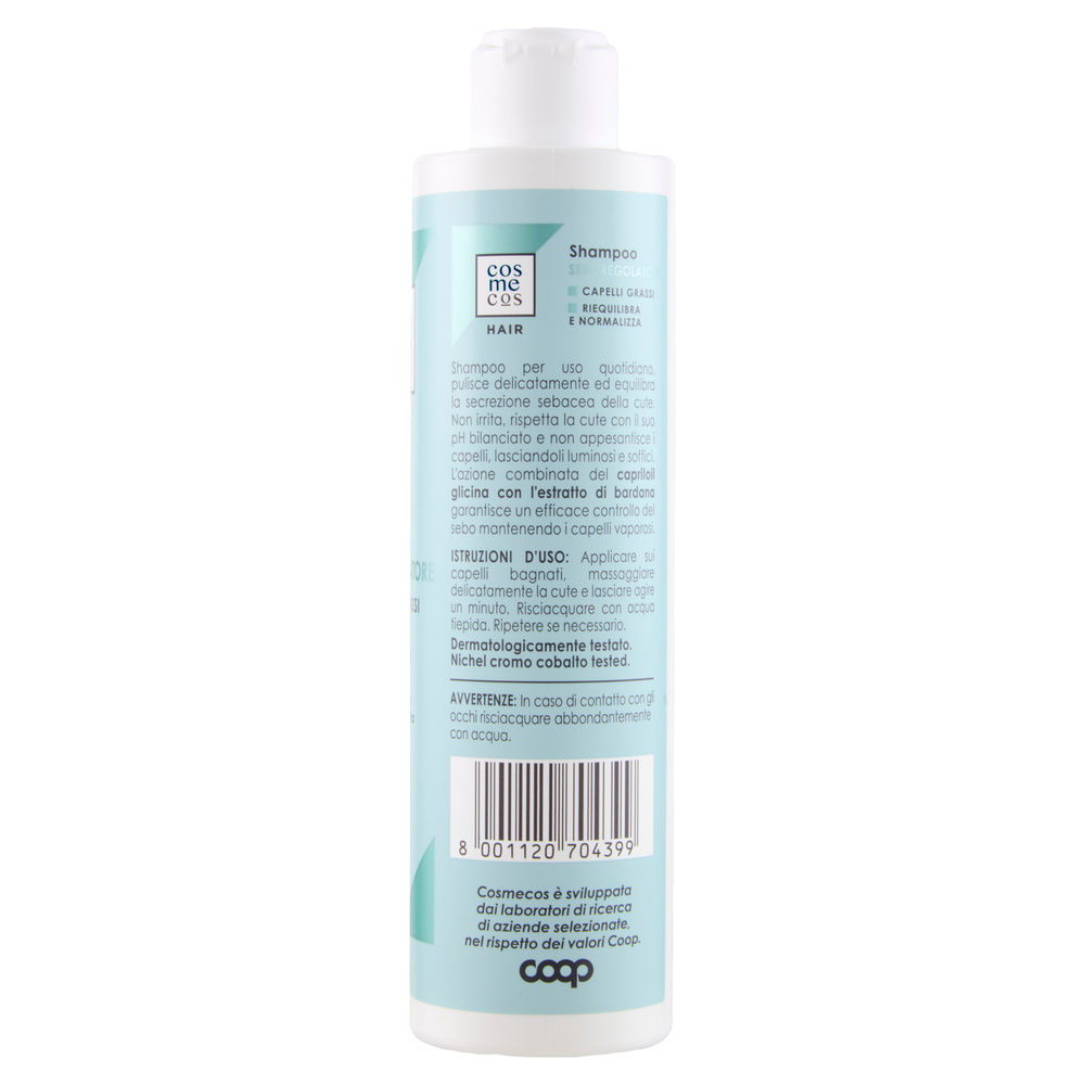 SHAMPOO SEBOREGOLATORE COSMECOS HAIR COOP ML 250 - 11