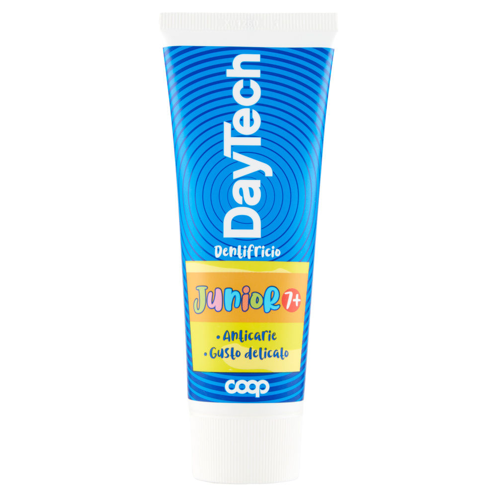 DENTIFRICIO JUNIOR 7+ ANTICARIE DAYTECH COOP ML 75 - 7