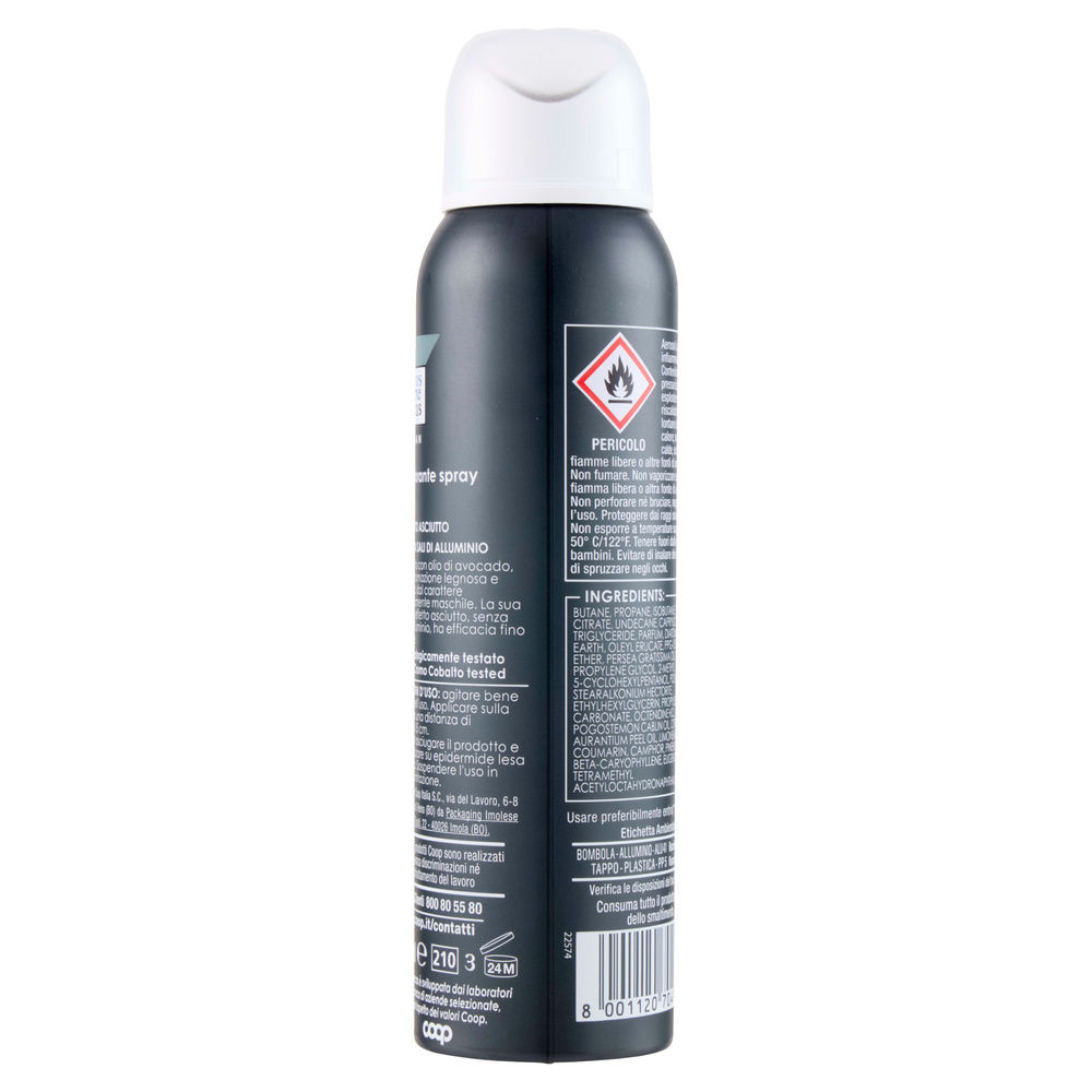 DEODORANTE SPRAY 48H COSMECOS MAN COOP ML 150 - 12