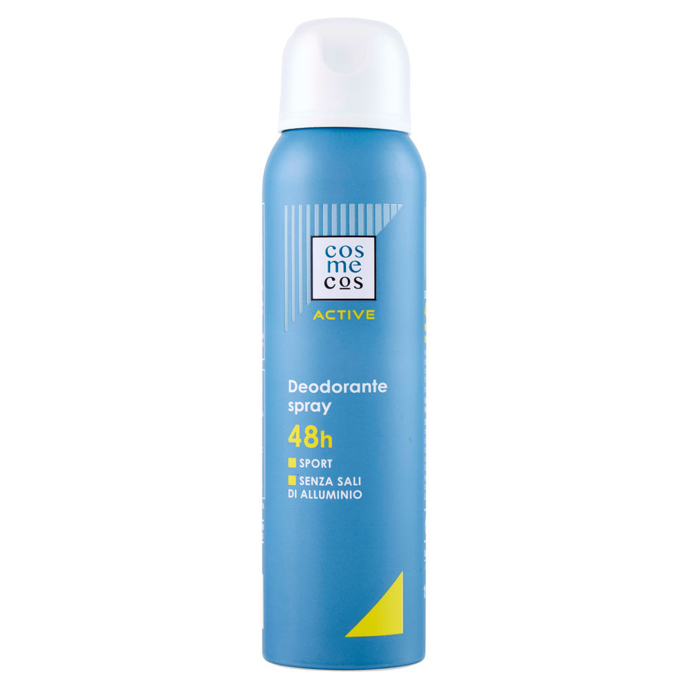 DEODORANTE SPRAY SPORT 48H COSMECOS ACTIVE COOP ML 150 - 10