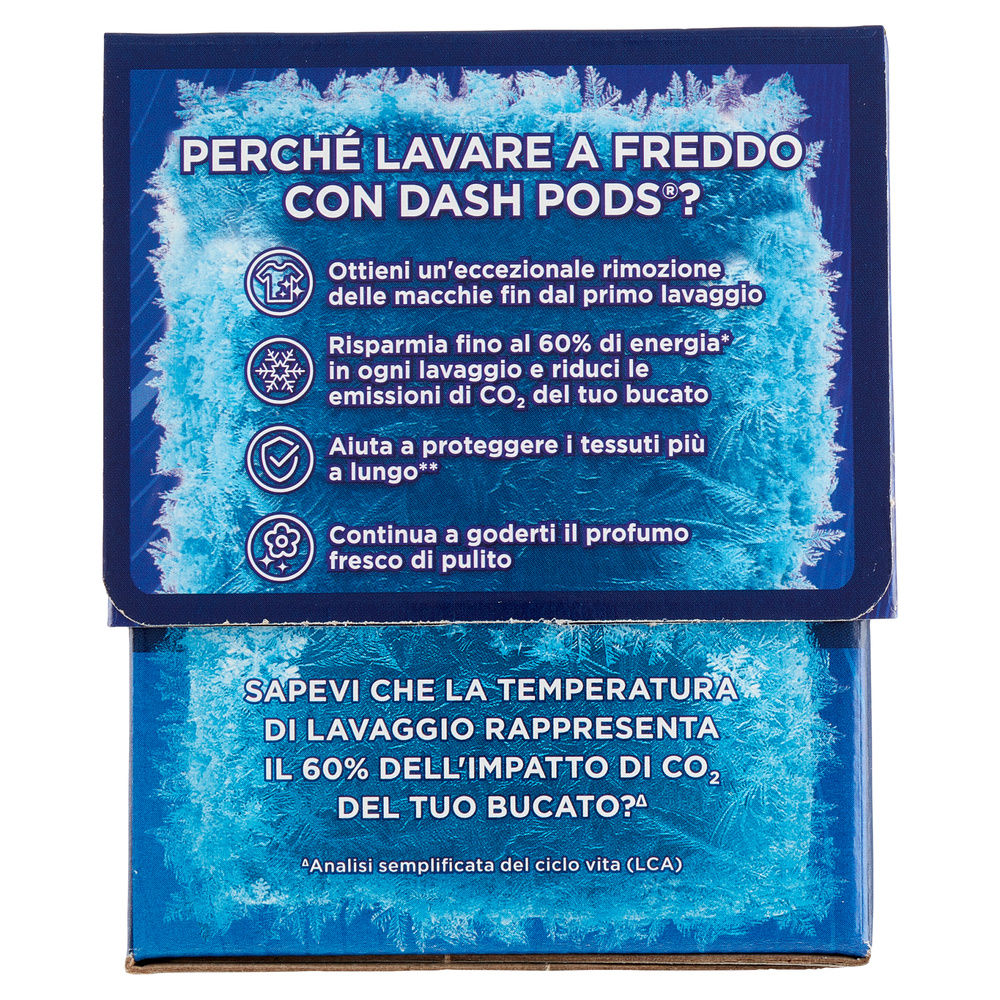 DETERSIVO LAVATRICE DASH PODS POWER IGIENIZZANTE 19LAV KG0,4883 - 2