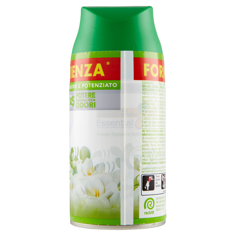 DEODORANTE AMBIENTI SPRAY RICAR.AIRWICK FRESHMATIC FRESIA BIANCA/GELS.2X ML 250 - 7