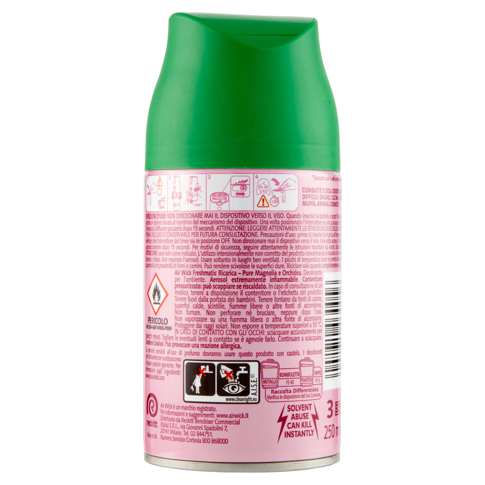 RICARICA DEODORANTE AMBIENTI AIRWICK FRESHMATIC PURE MAGNOLIA & ORCHIDEA ML 250 - 1