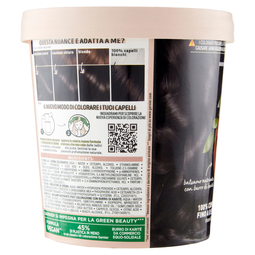 COLORAZIONE PERMANENTE GARNIER GOOD NERO PZ.1 - 3