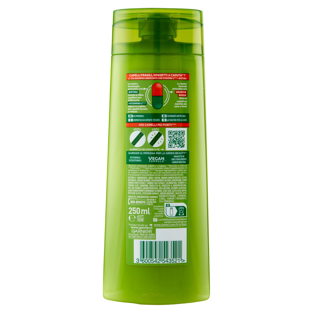 SHAMPOO GARNIER FRUCTIS VITAMINE&FORZA ML 250 - 1