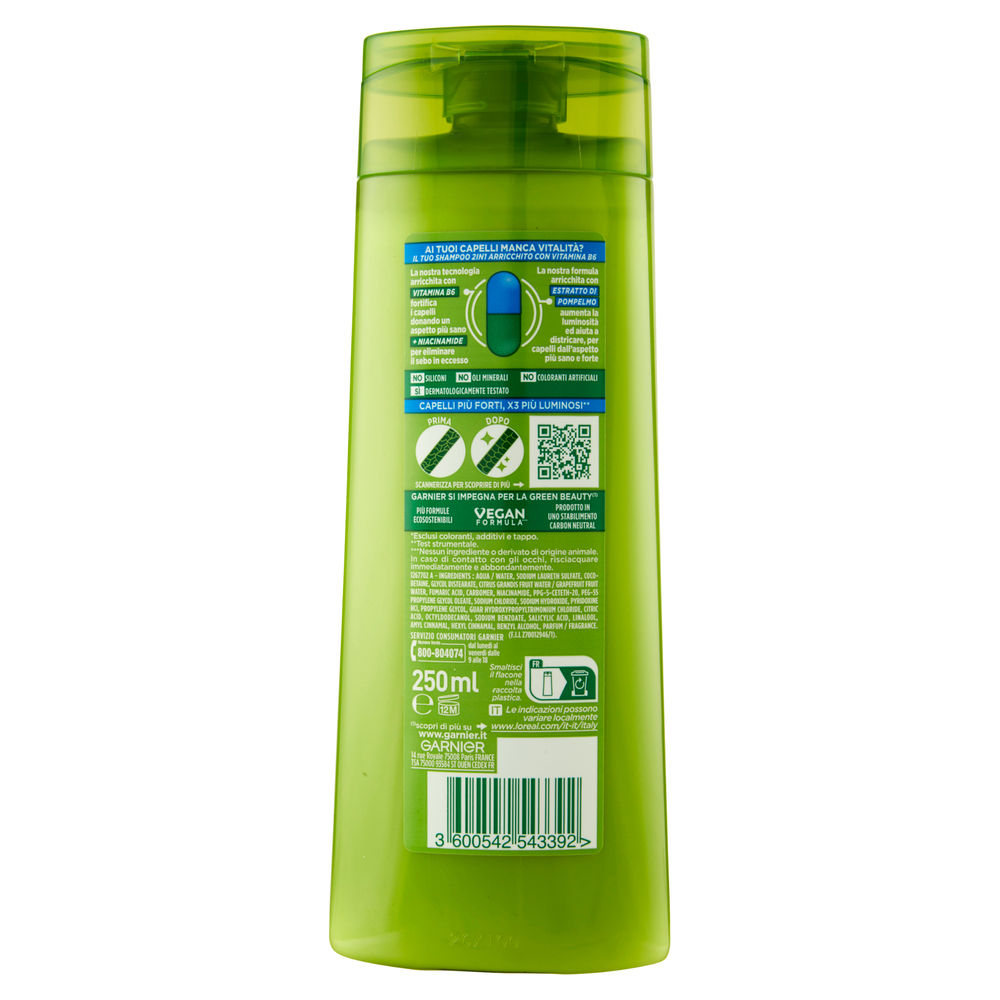 SHAMPOO GARNIER FRUCTIS CAPELLI NORMALI 2IN1 ML 250 - 1