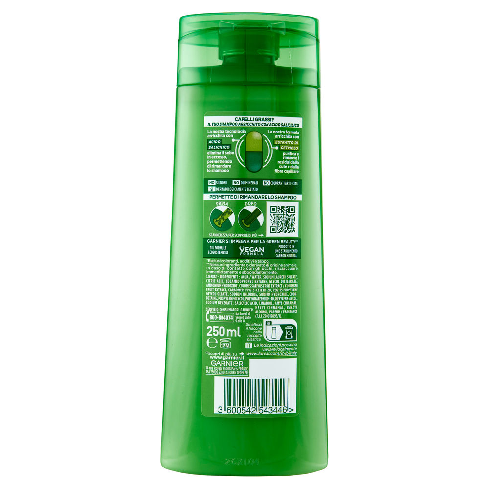 SHAMPOO GARNIER FRUCTIS COCUMBER FRESH ML 250 - 1