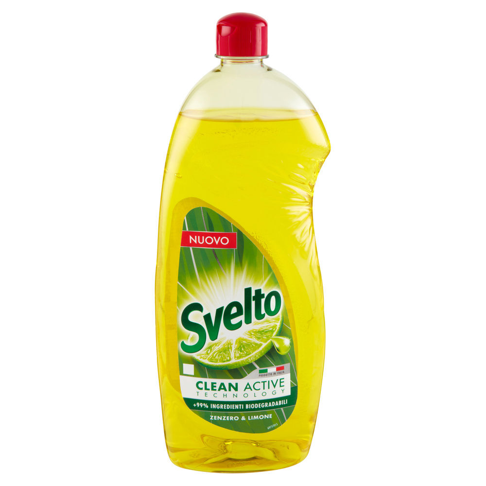 DETERSIVO STOVIGLIE LIQUIDO SVELTO ZENZERO ML 980 - 6