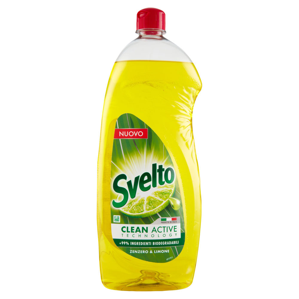 DETERSIVO STOVIGLIE LIQUIDO SVELTO ZENZERO ML 980 - 3