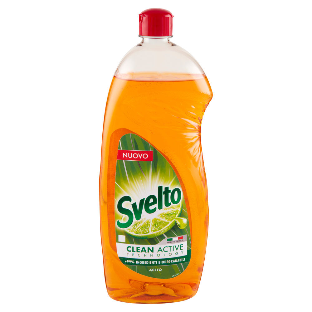 DETERSIVO STOVIGLIE LIQUIDO SVELTO ACETO ML 980 - 4