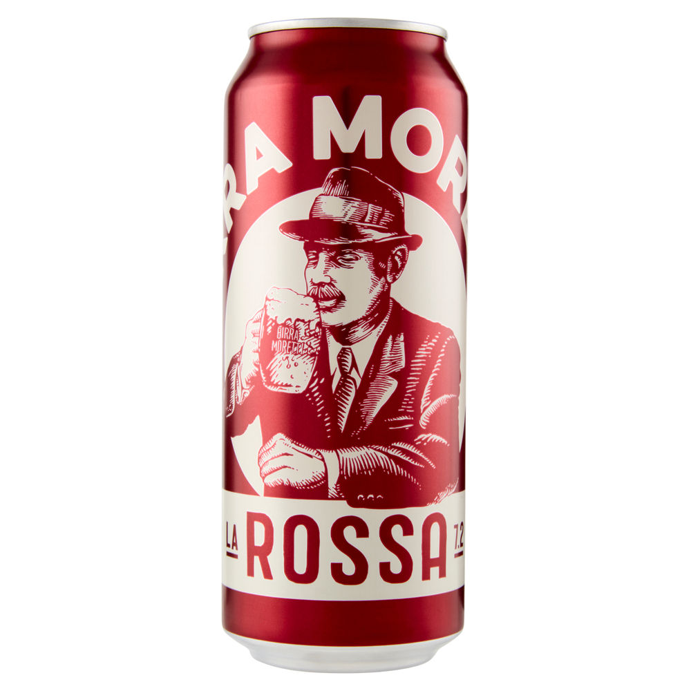 BIRRA MORETTI LA ROSSA 7,2 GRADI LATTINA ML  500 - 0