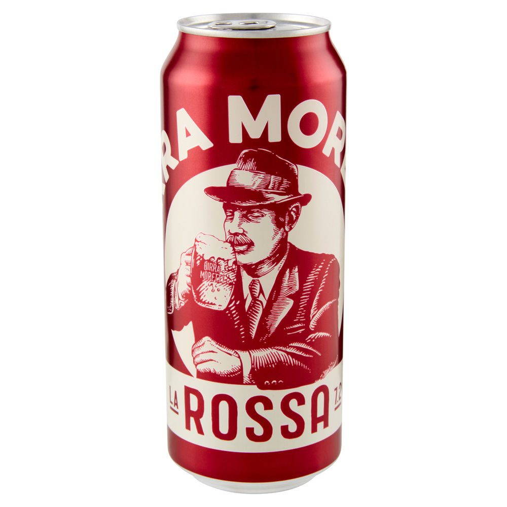 BIRRA MORETTI LA ROSSA 7,2 GRADI LATTINA ML  500 - 4