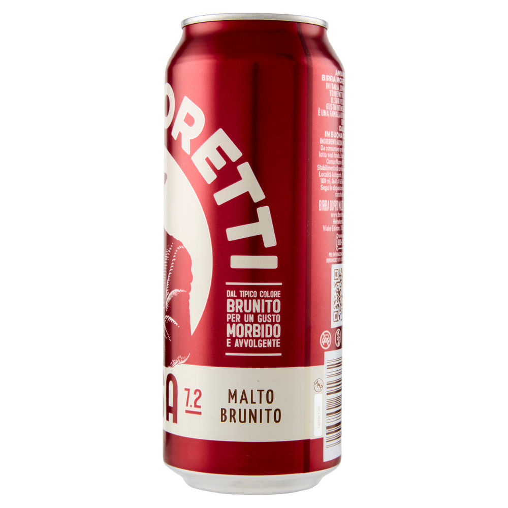 BIRRA MORETTI LA ROSSA 7,2 GRADI LATTINA ML  500 - 6