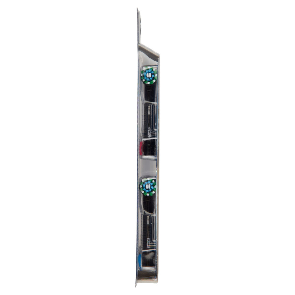 TESTINE DI RICAMBIO PER SPAZZOLINO ELETTRICO ORAL B CROSS ACTION BLACK PZ.4 - 3