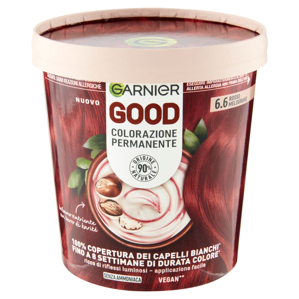 COLORAZIONE PERMANENTE GARNIER GOOD ROSSO MELOGRANO PZ.1 - 6