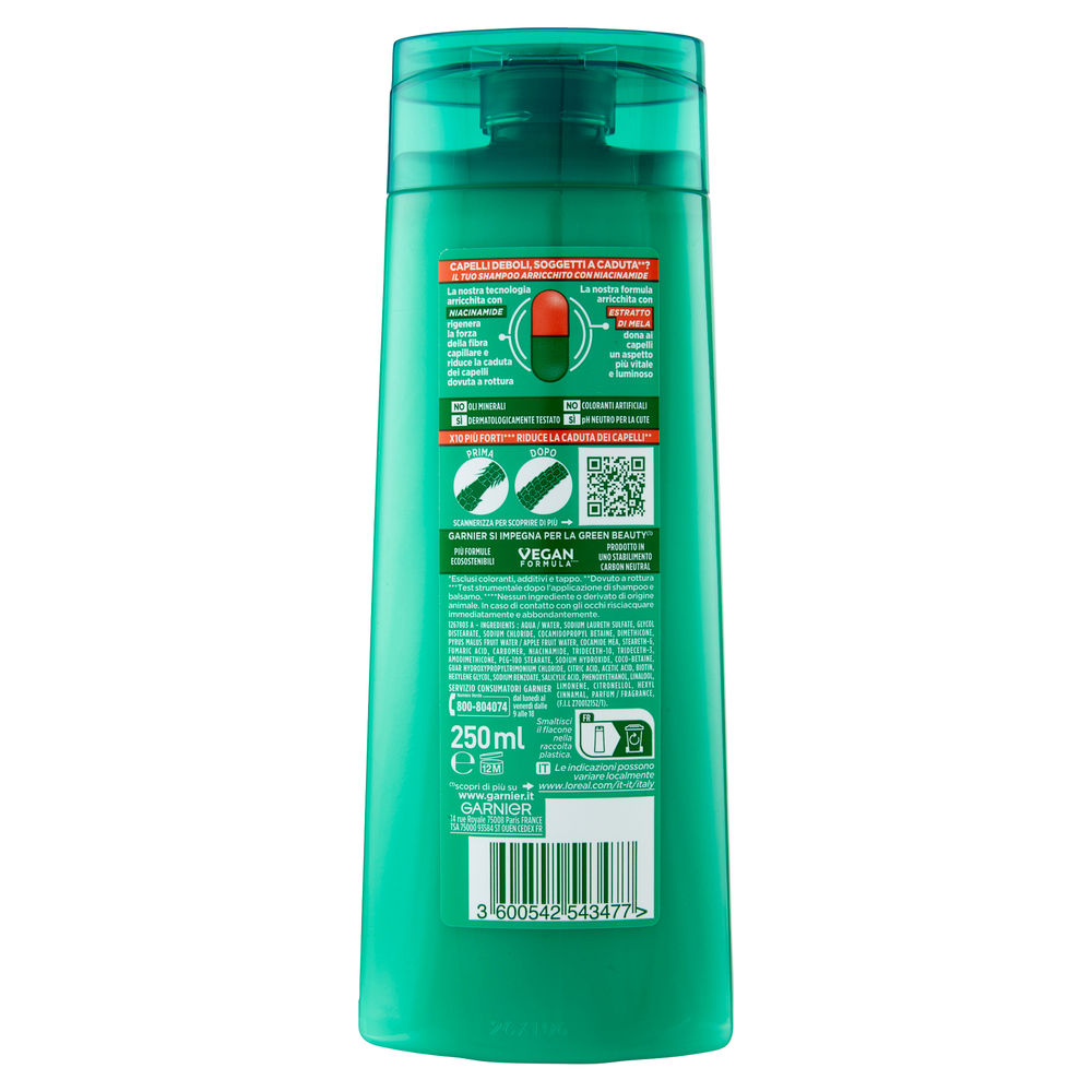SHAMPOO GARNIER FRUCTIS RIGENERA FORZA ML 250 - 1