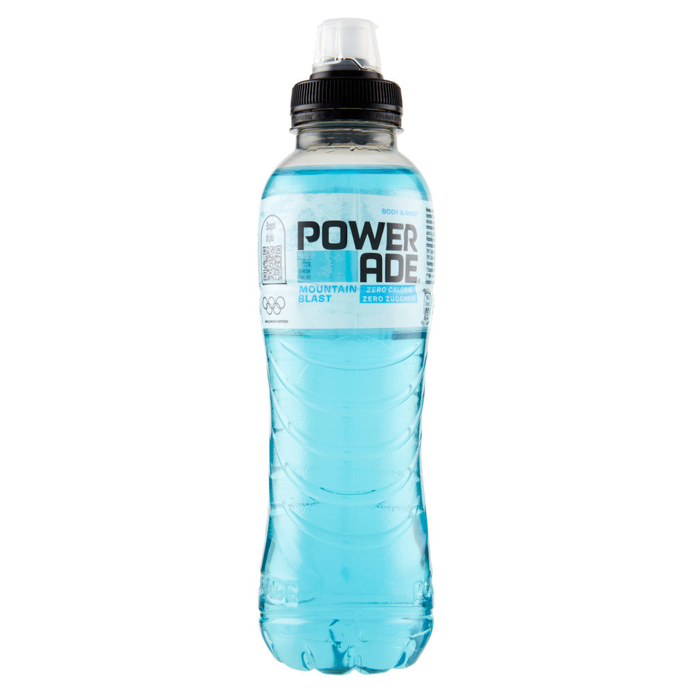 Integratore salino powerade mountain blast zero per ml 500