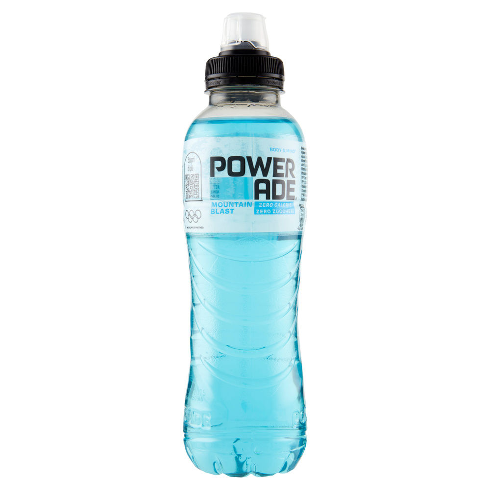 INTEGRATORE SALINO POWERADE MOUNTAIN BLAST ZERO PER ML 500 - 5