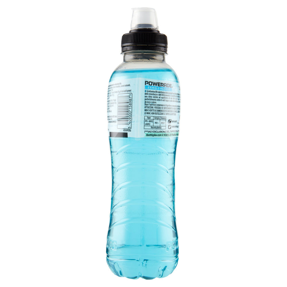 INTEGRATORE SALINO POWERADE MOUNTAIN BLAST ZERO PER ML 500 - 1