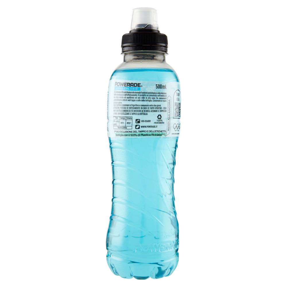 INTEGRATORE SALINO POWERADE MOUNTAIN BLAST ZERO PER ML 500 - 2