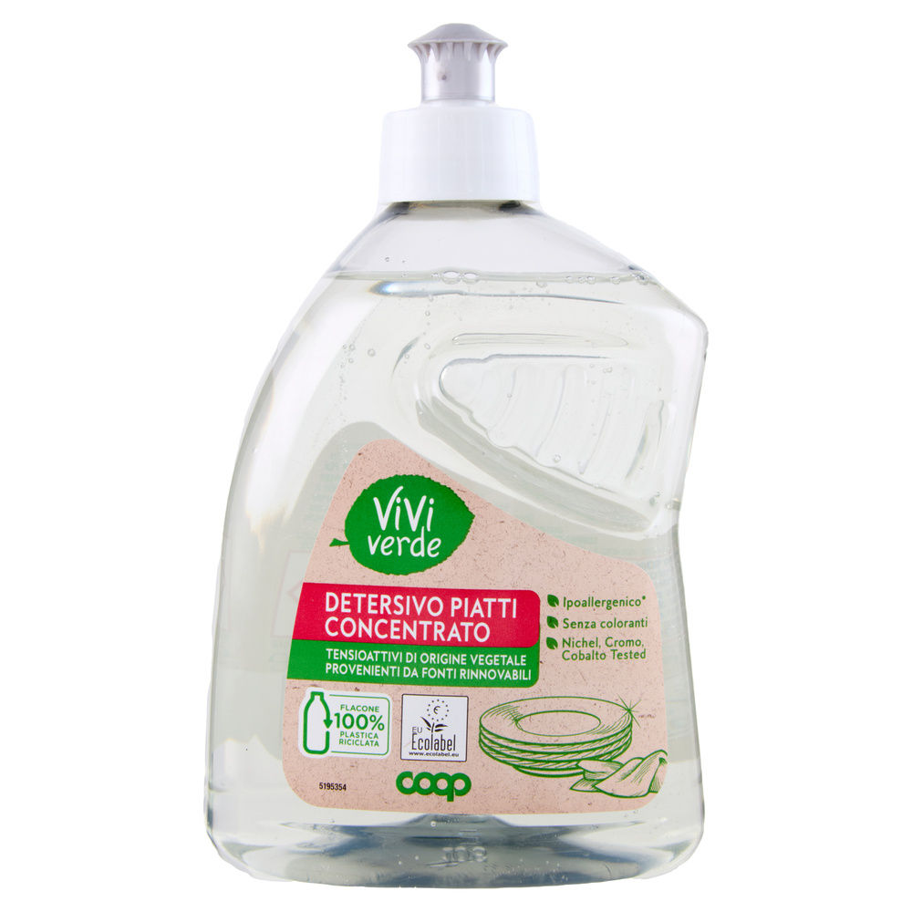 DETERSIVO CONCENTRATO PIATTI COOP VIVI VERDE  ML 500 - 3