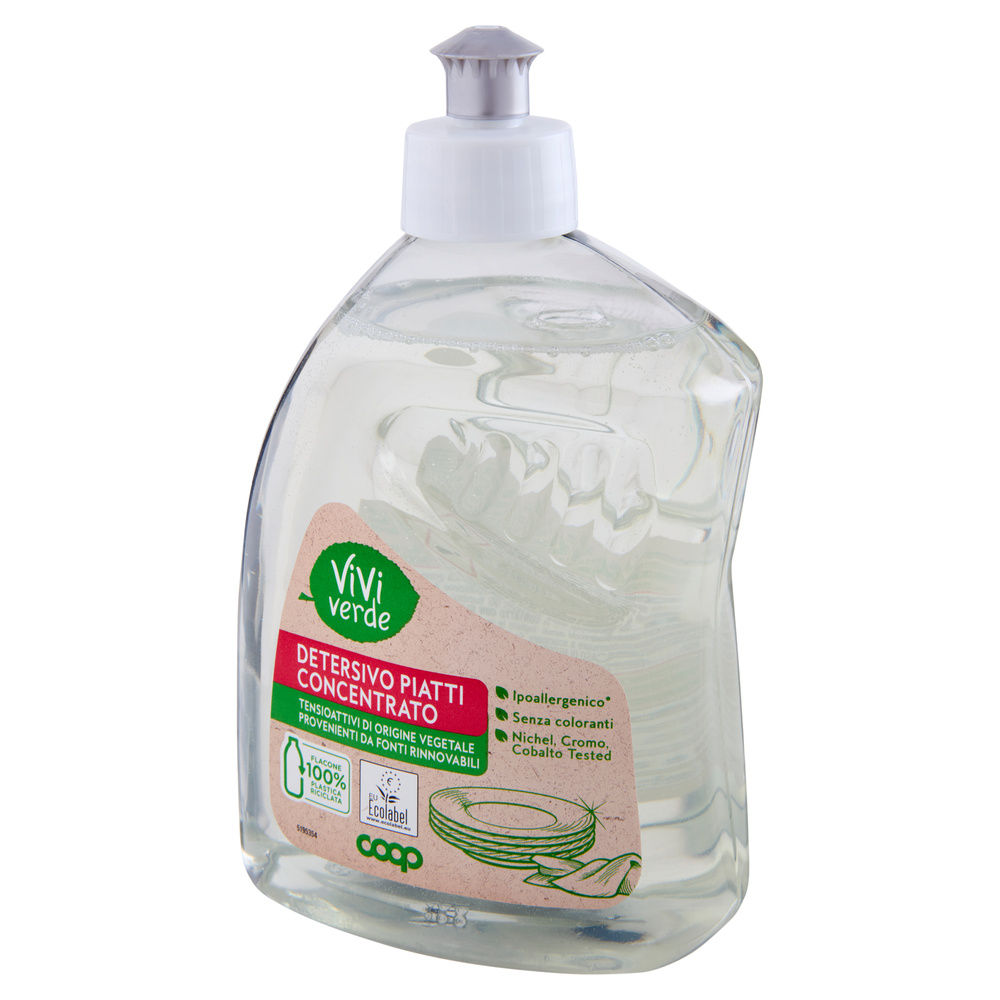 DETERSIVO CONCENTRATO PIATTI COOP VIVI VERDE  ML 500 - 8