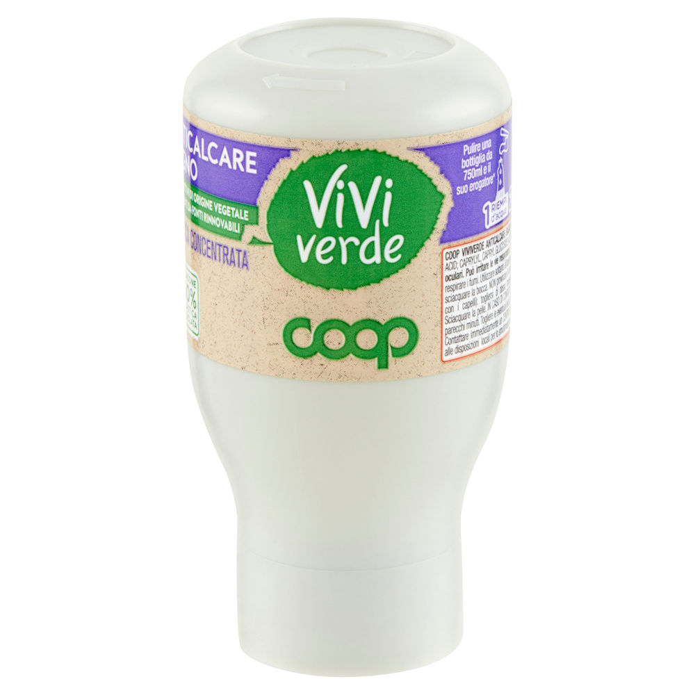 DETERGENTE ANTICALCARE BAGNO RICARICA COOP VIVIVERDE ML 70 - 2