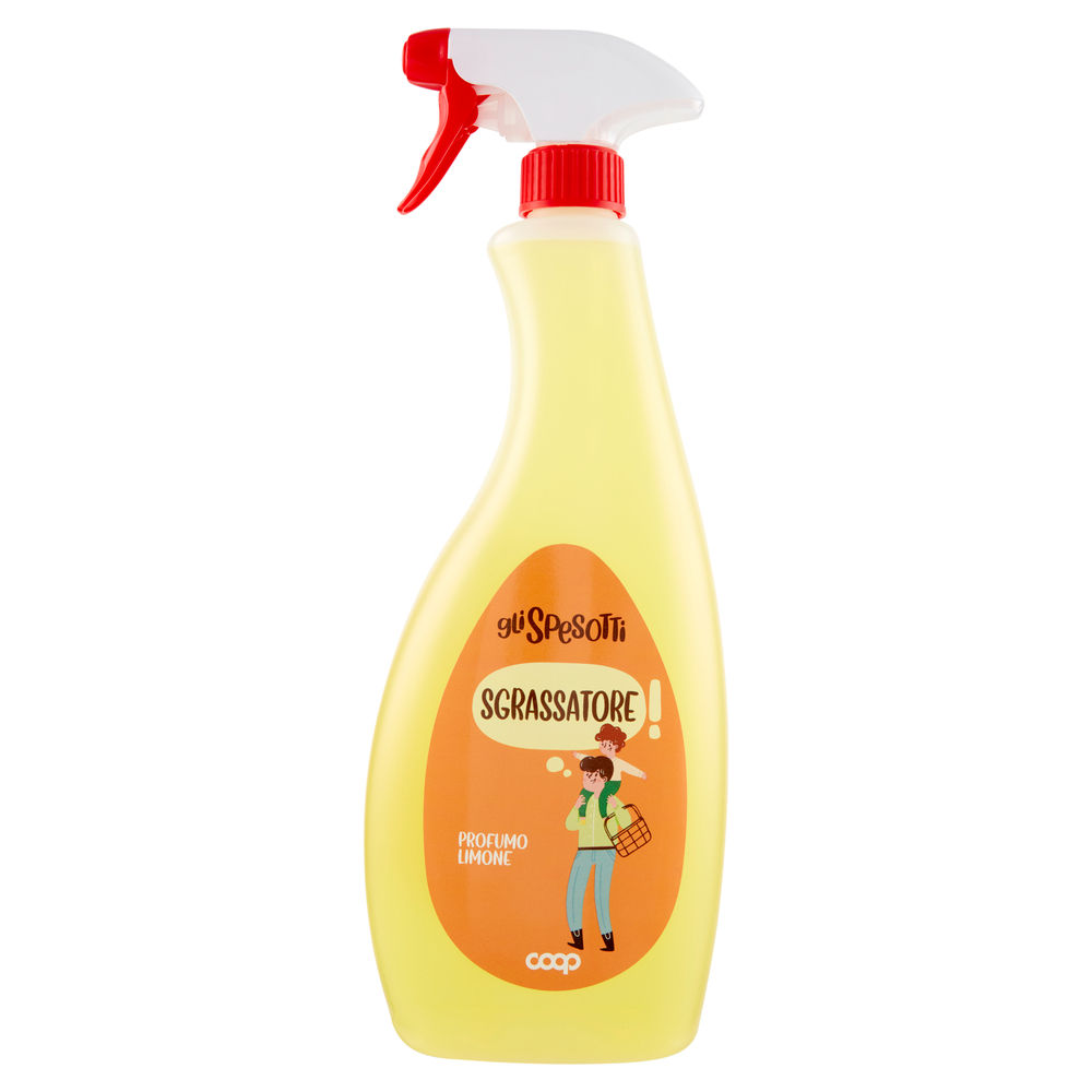 DETERGENTE SGRASSATORE SPRAY GLI SPESOTTI COOP L 1 - 0