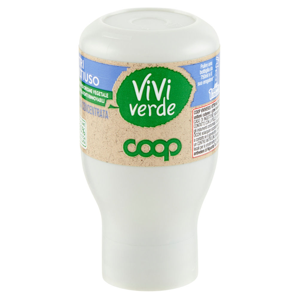 DETERGENTE MULTIUSO E VETRI COOP VIVIVERDE RICARICA ML 70 - 5