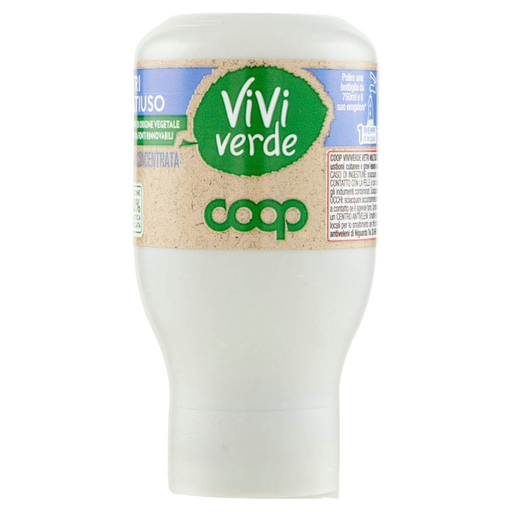 DETERGENTE MULTIUSO E VETRI COOP VIVIVERDE RICARICA ML 70 - 6