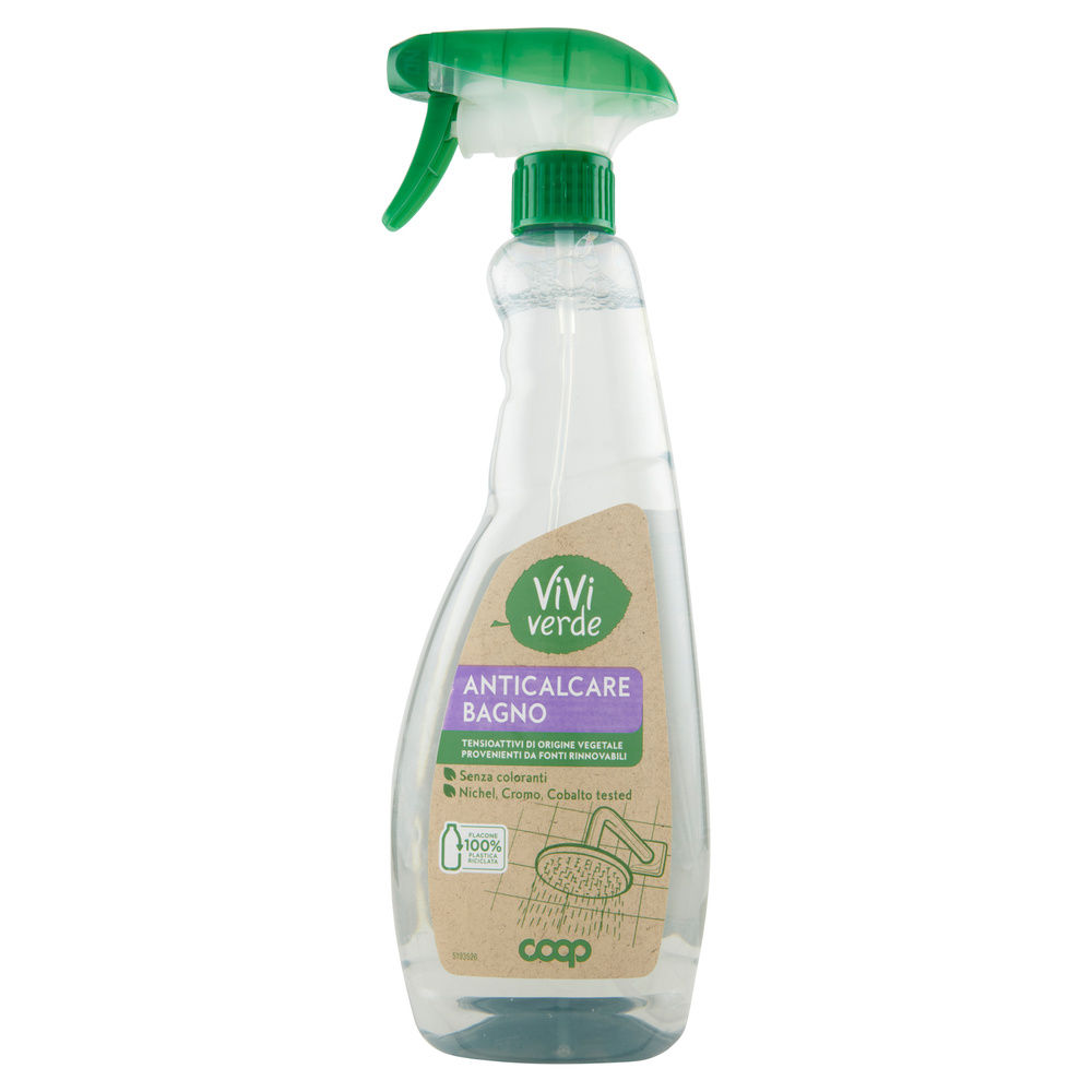 DETERGENTE BAGNO SPRAY ANTICALCARE COOP VIVIVERDE ML 750 - 3