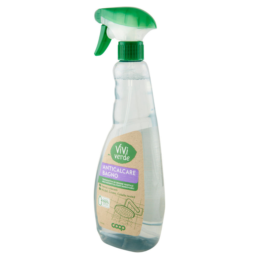 DETERGENTE BAGNO SPRAY ANTICALCARE COOP VIVIVERDE ML 750 - 8