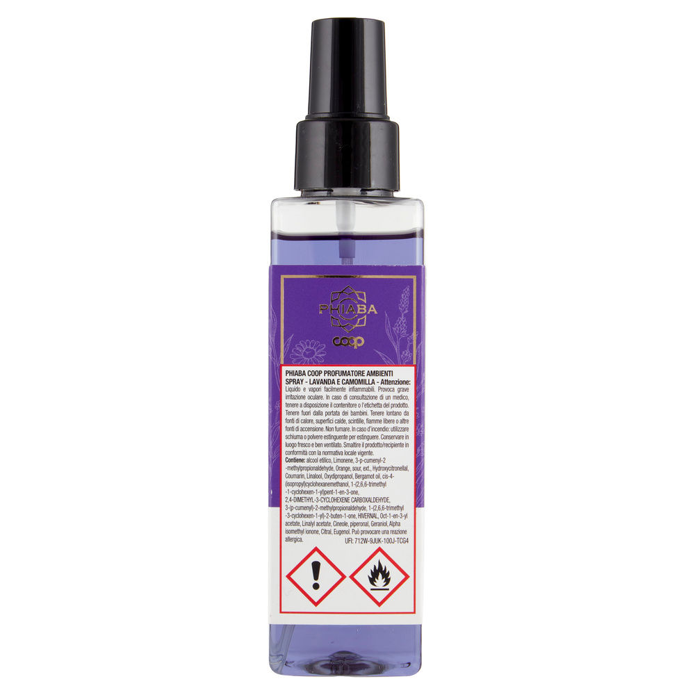 DEO SPRAY AMBIENTE COOP PHIABA LAVANDA E CAMOMILLA ML 150 - 5