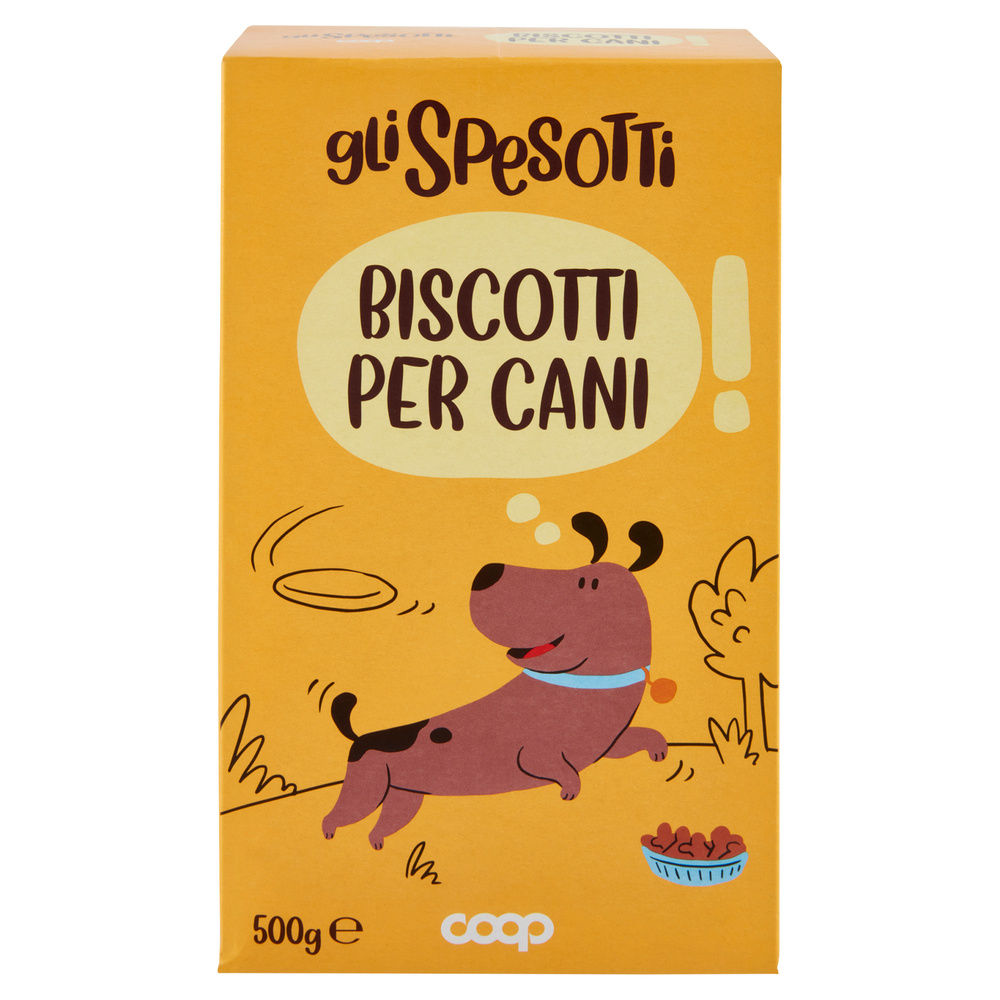 BISCOTTI PER CANI GLI SPESOTTI COOP G500 - 2