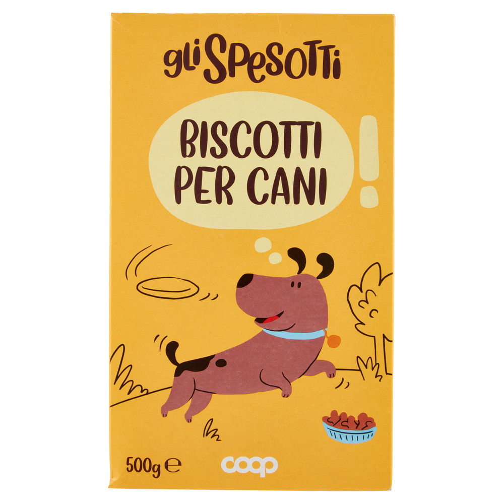 BISCOTTI PER CANI GLI SPESOTTI COOP G500 - 3