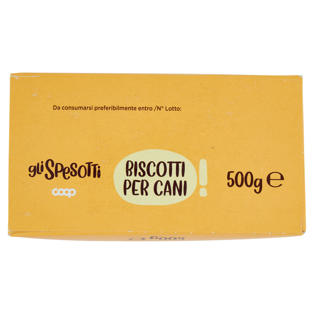 BISCOTTI PER CANI GLI SPESOTTI COOP G500 - 7