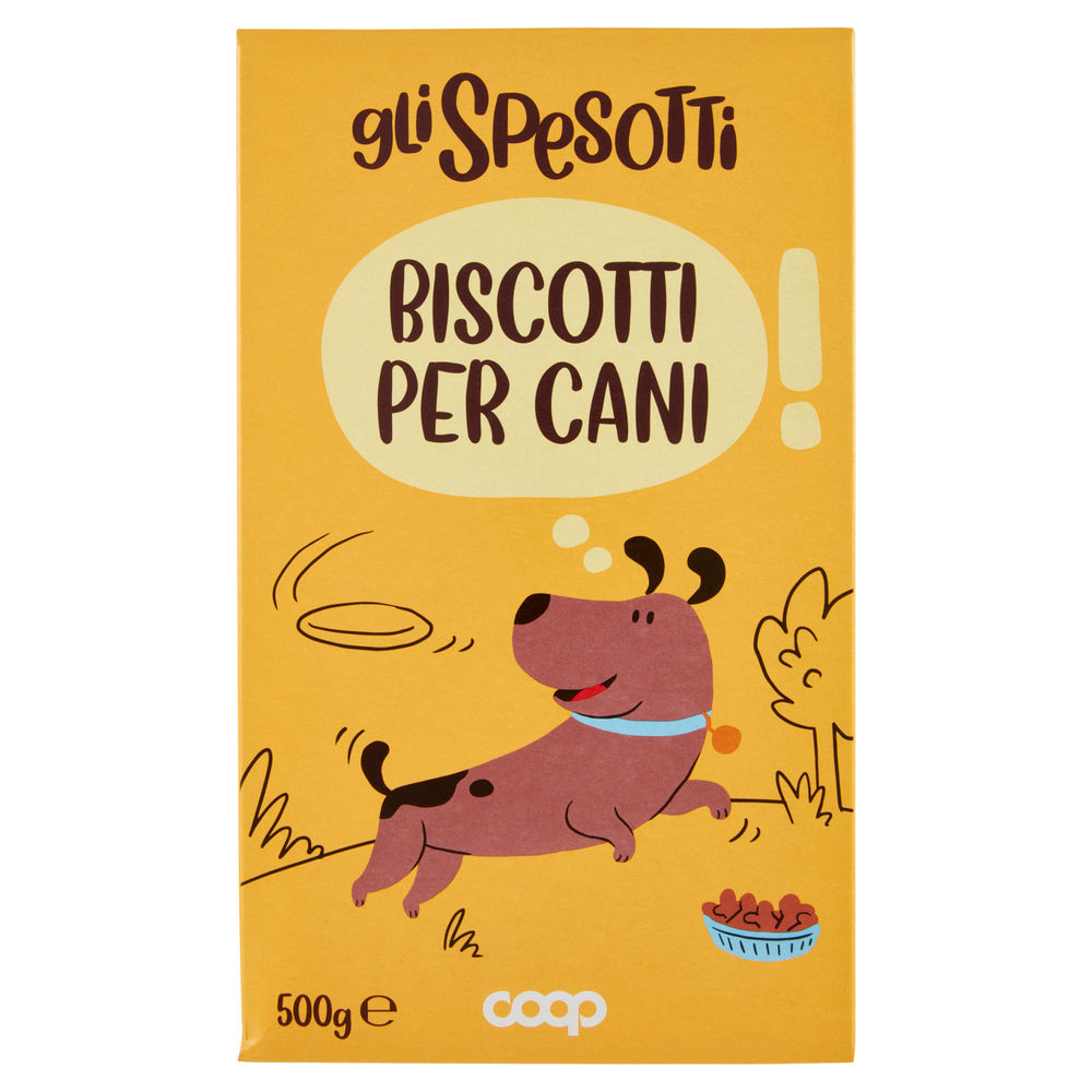 BISCOTTI PER CANI GLI SPESOTTI COOP G500 - 0