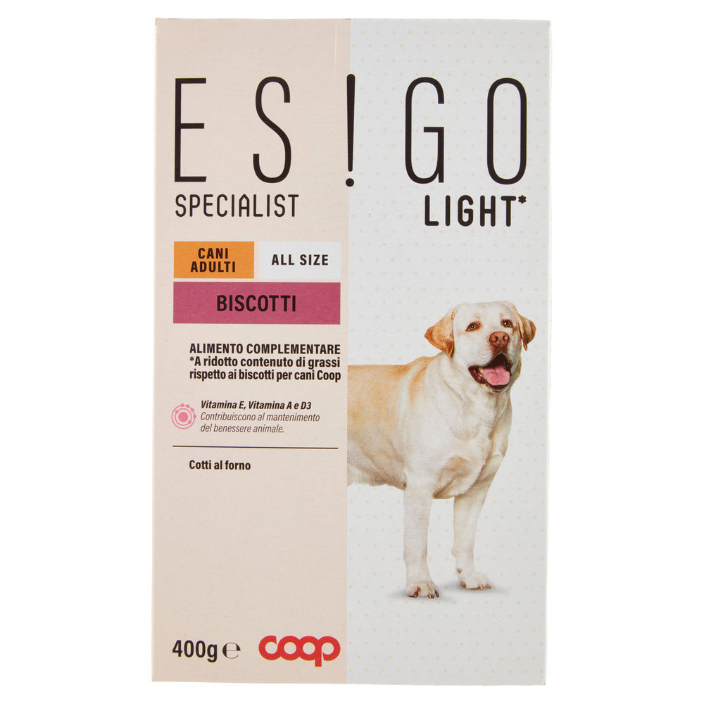 BISCOTTI CANI ADULTI LIGHT ESIGO SPEC COOP G400 - 3