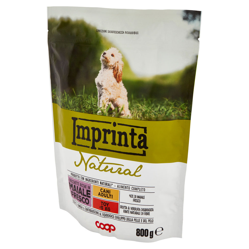 SECCO CANE CROCCHETTE NATURALI CANE MAIALE TOY IMPRINTA COOP G800 - 7