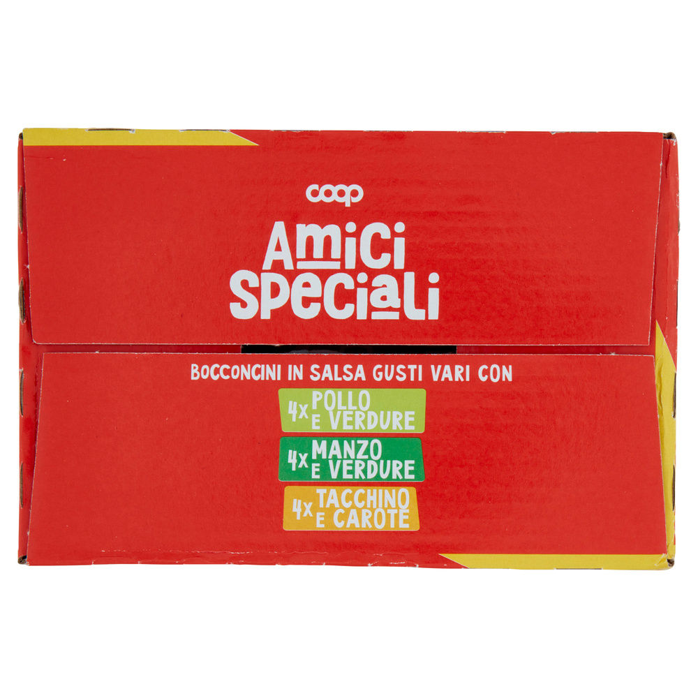 UMIDO CANE MULTIPACK BUSTE BOCCON.SALSA GUSTI ASS.TI AMICI SPEC. COOP G100X12 - 7