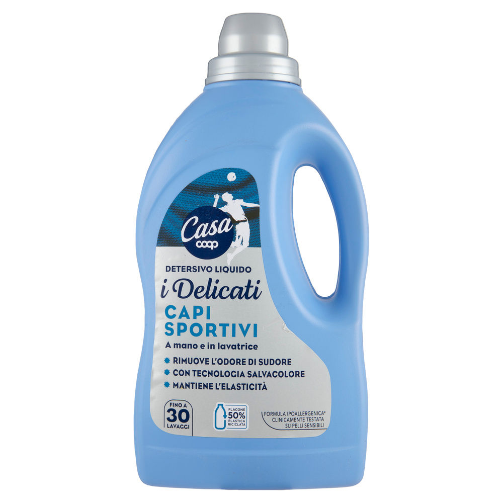 DETERSIVO LAVATRICE COOP CASA CAPI SPORTIVI/TECNICI ANTIODORE 30LV 1,5L - 4