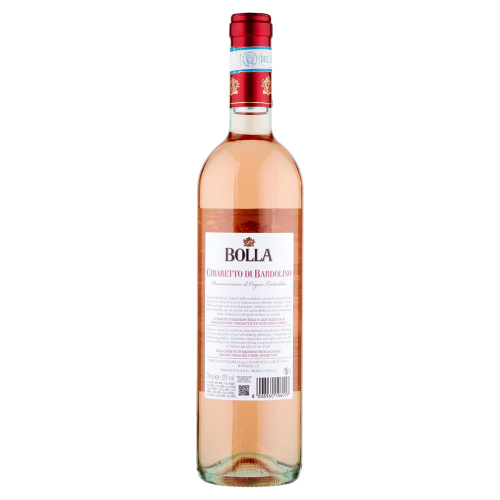 BARDOLINO CHIARETTO DOC BOLLA ML.750 - 1
