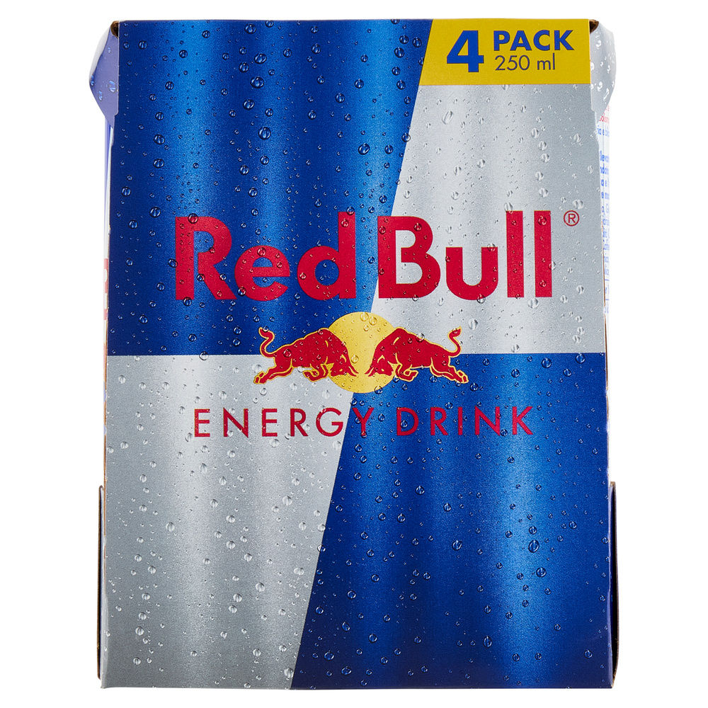 Bevanda red bull lattina ml.250 x 4