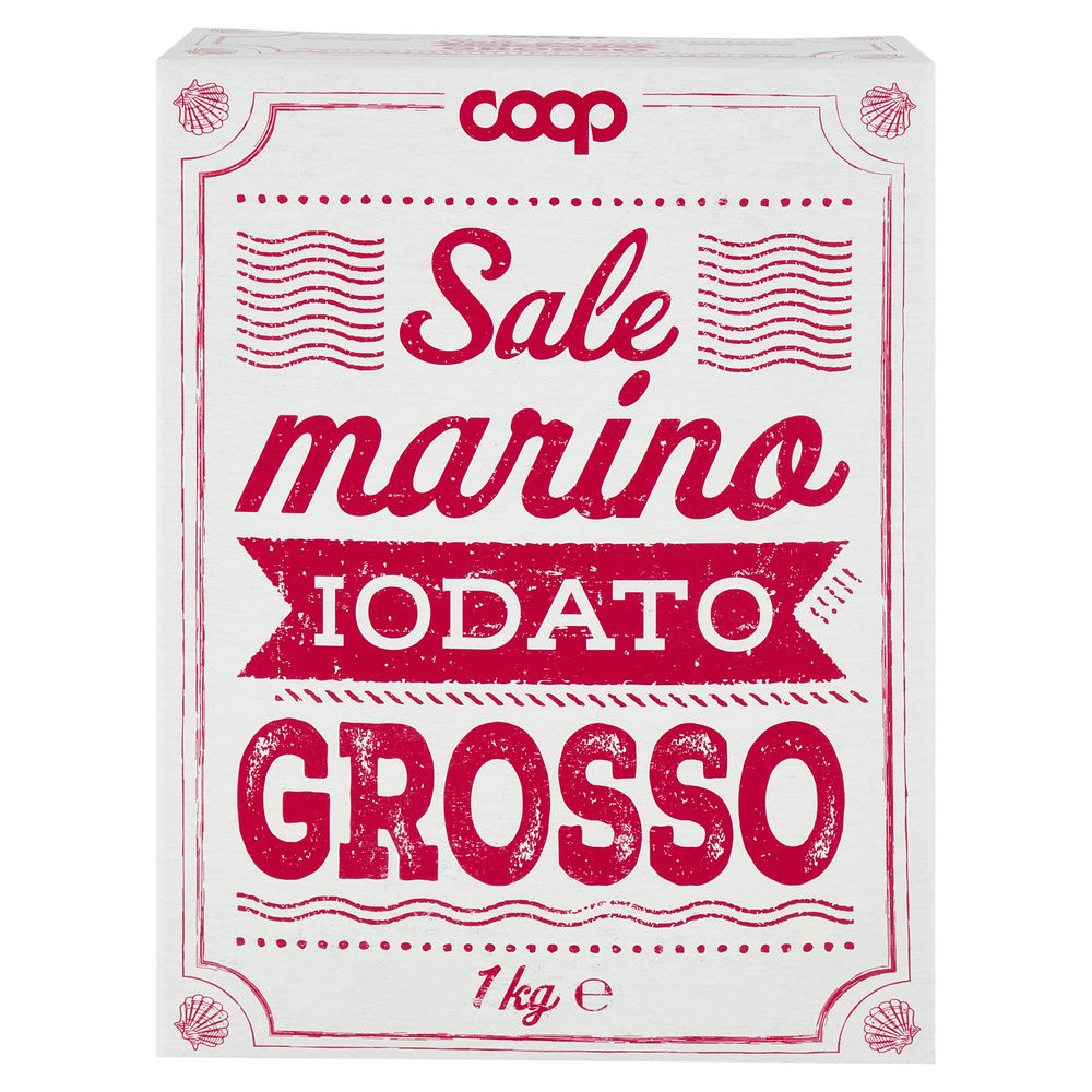 SALE IODATO MARINO GROSSO COOP SCATOLA KG.1 - 4