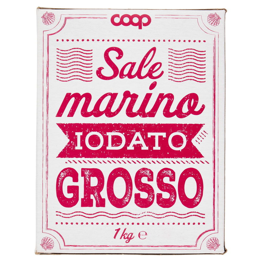 SALE IODATO MARINO GROSSO COOP SCATOLA KG.1 - 3