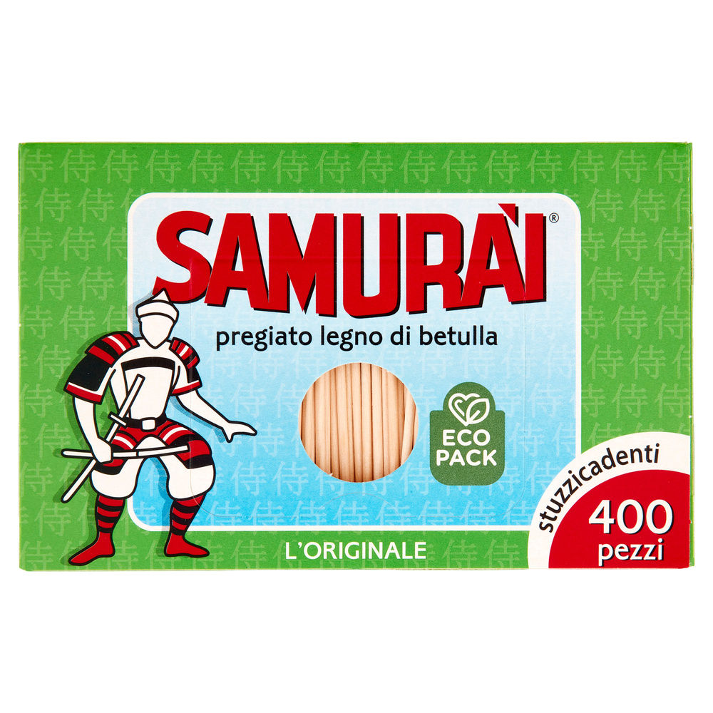 STUZZICADENTI SAMURAI ROTONDI PZ 400 - 5