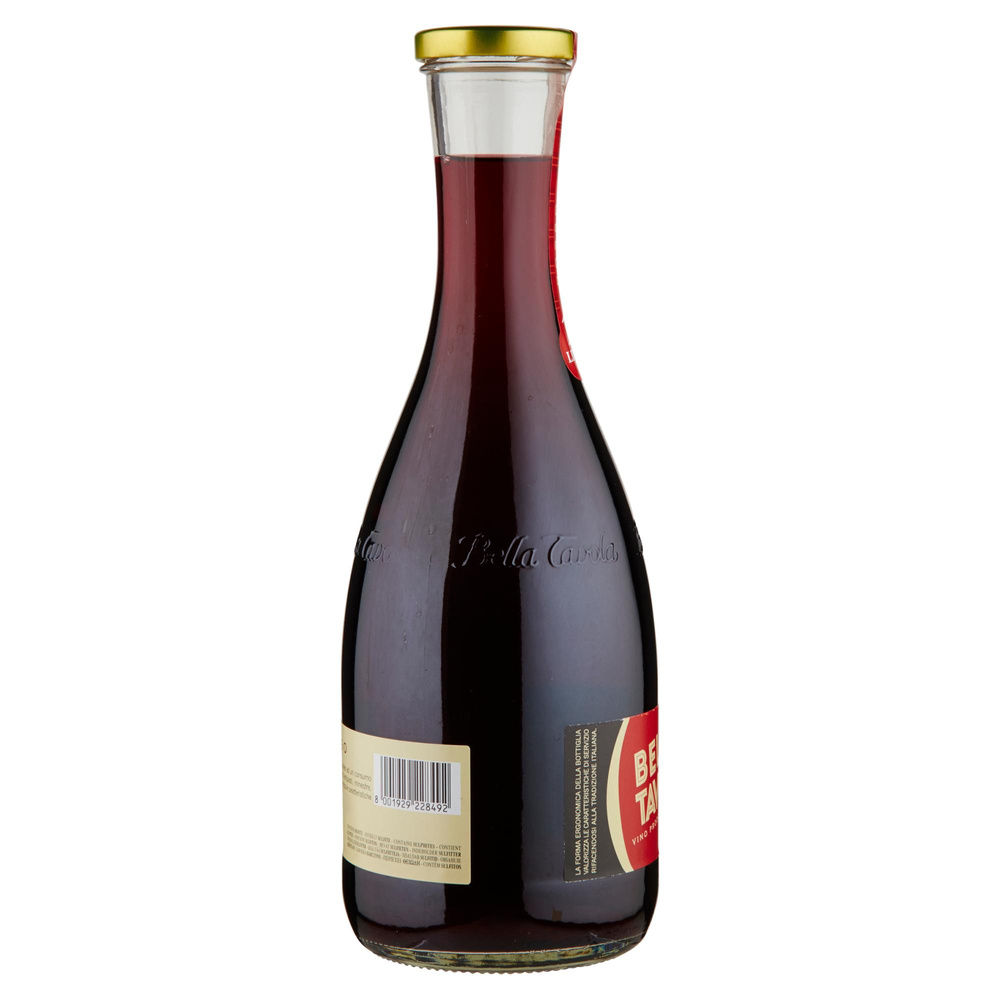 ROSSO BELLA TAVOLA CARAFFA LT 1 - 6