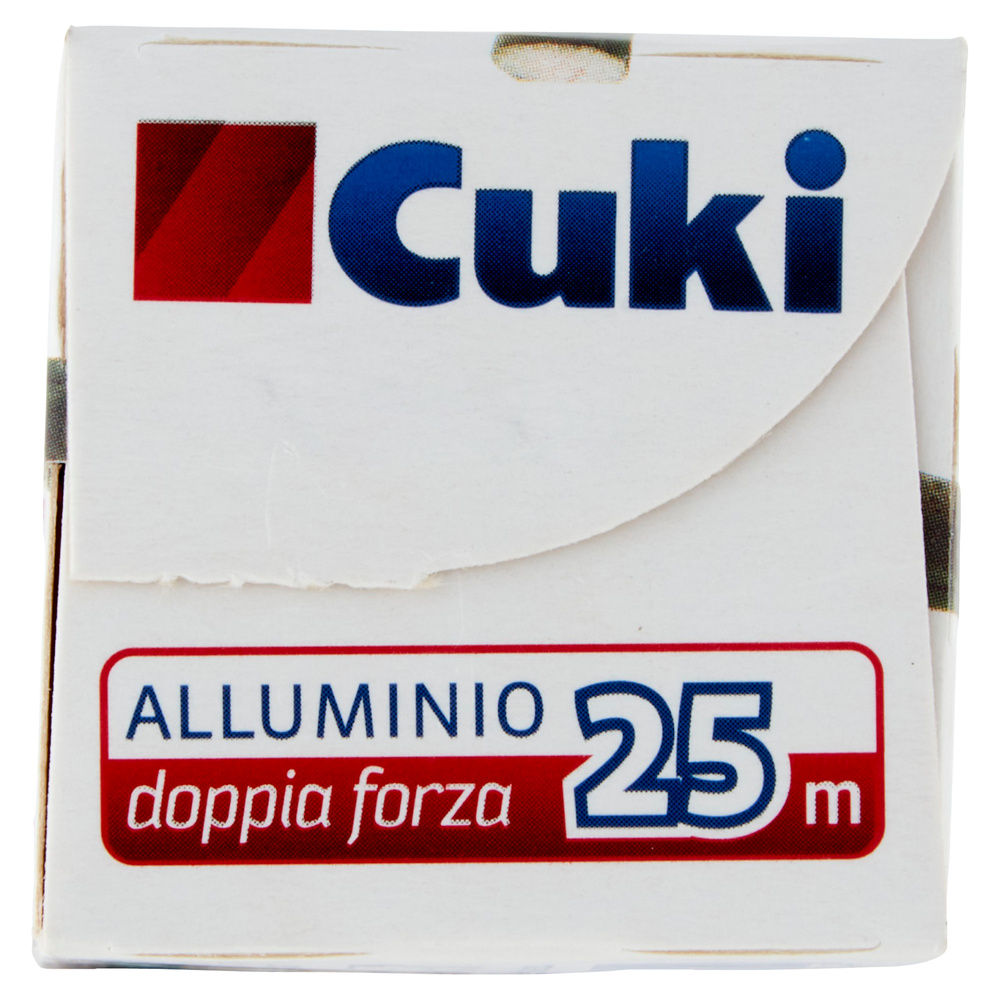 ROTOLO ALLUMINIO CUKI DOPPIA FORZA MT.25 SCATOLA PZ.1 - 6