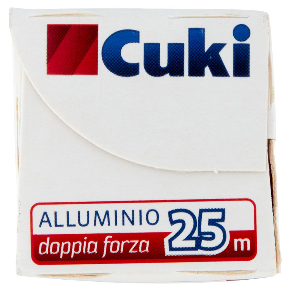 ROTOLO ALLUMINIO CUKI DOPPIA FORZA MT.25 SCATOLA PZ.1 - 5